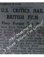 Watch I Know Where I\'m Going! Revisited Gomovies