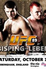Watch UFC 89: Bisping v Leben Gomovies