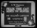 Watch Felix the Cat Hunts the Hunter (Short 1926) Gomovies