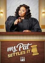 ms. pat settles it tv poster